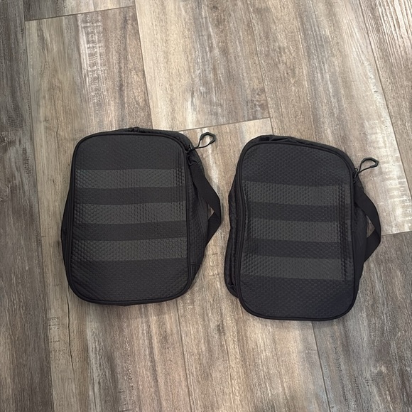 Adidas Black & Gray Stripe Packing Cubes - Picture 3 of 8